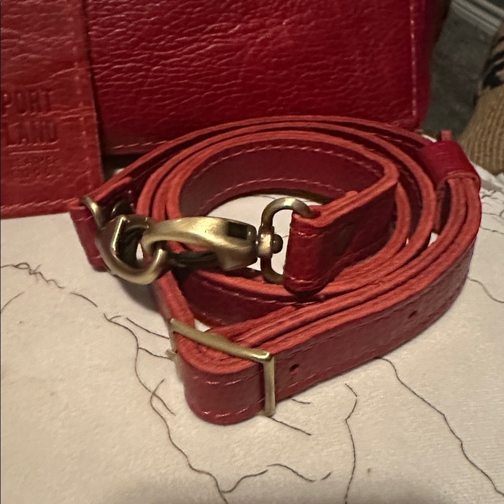 PLG mini chili 🌶️ crossbody bag with zipper and card holder - Picture 5 of 12